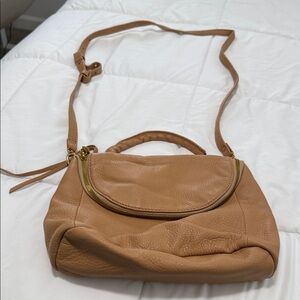 HOBO Tan Leather Shoulder Bag